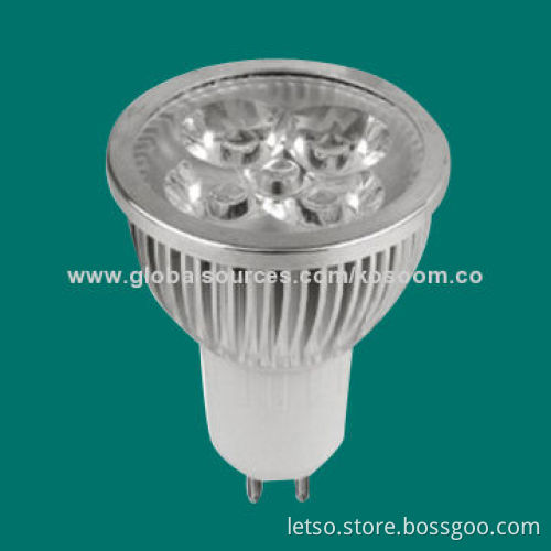 LED Spotlight with 3W Power, 260lm Luminous Flux, 50,000-hour Lifespan, CE Mark